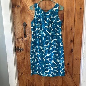 Tabitha Teal Floral y2k cotton Dress
